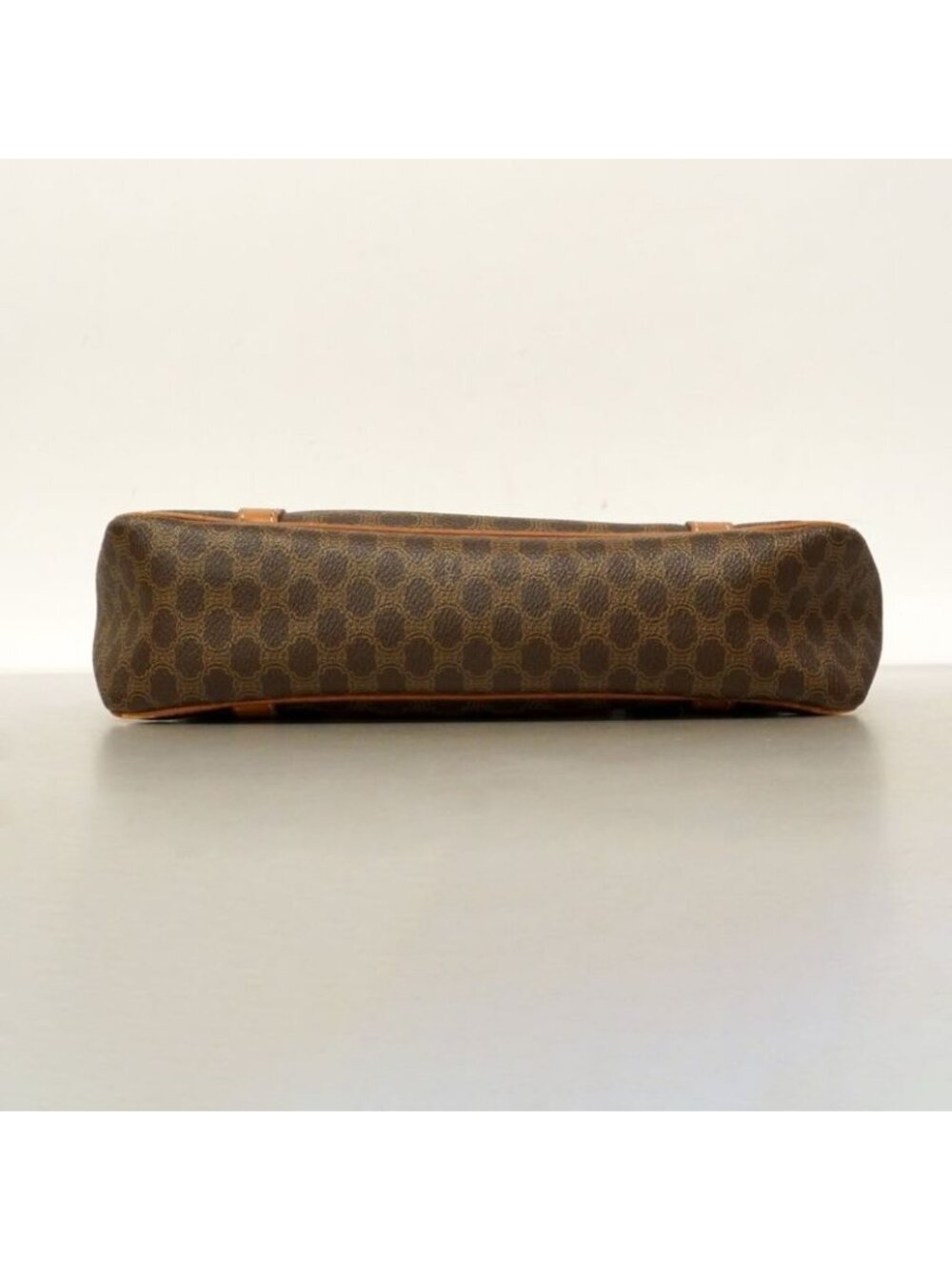 Celine Handbag Macadam Brown Gold - Picture 3 of 10